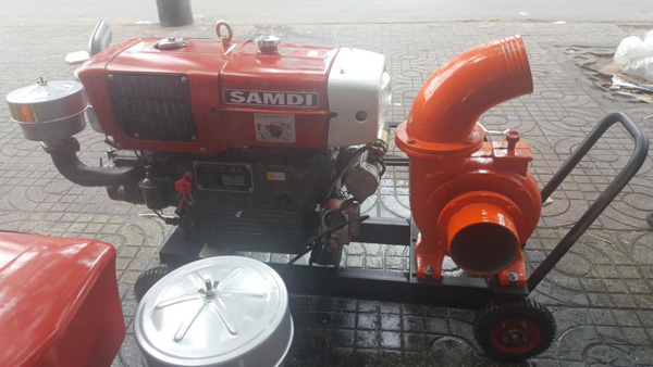 may bom nuoc dau no diesel samdi