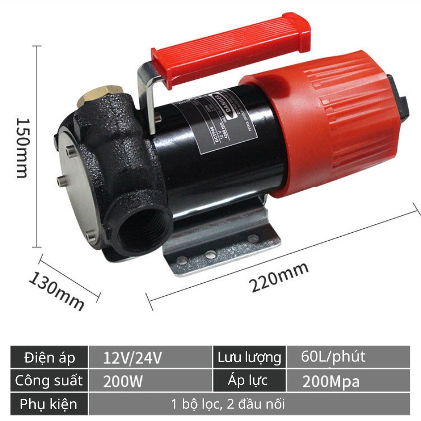 dai ly ban may bom dau diesel 12V-24V tai hanoi saigon