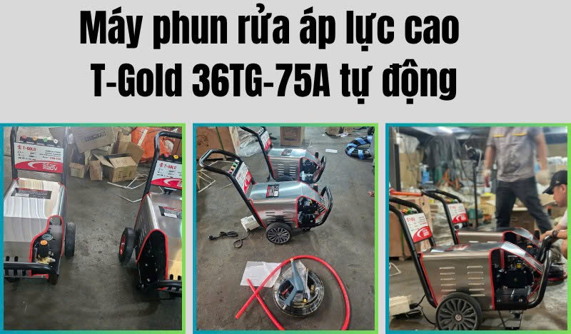 Địa chỉ m&aacute;y m&aacute;y rửa xe cao &aacute;p Tgold 7.5kw gi&aacute; rẻ tại H&agrave; Nội