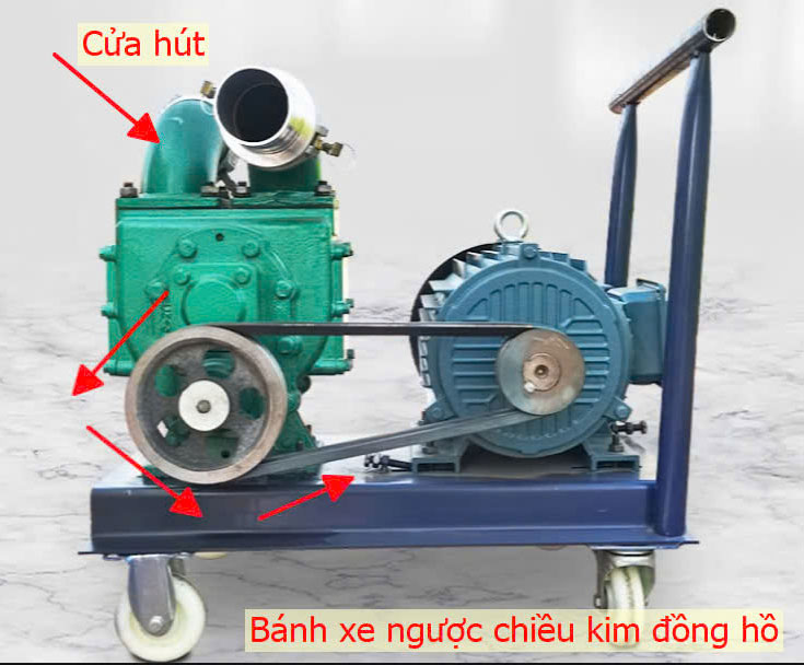 Huong dan lap may bom bun biogas chat thai