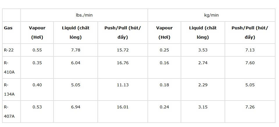 m&aacute;y thu hồi gas lạnh Robinair 6000