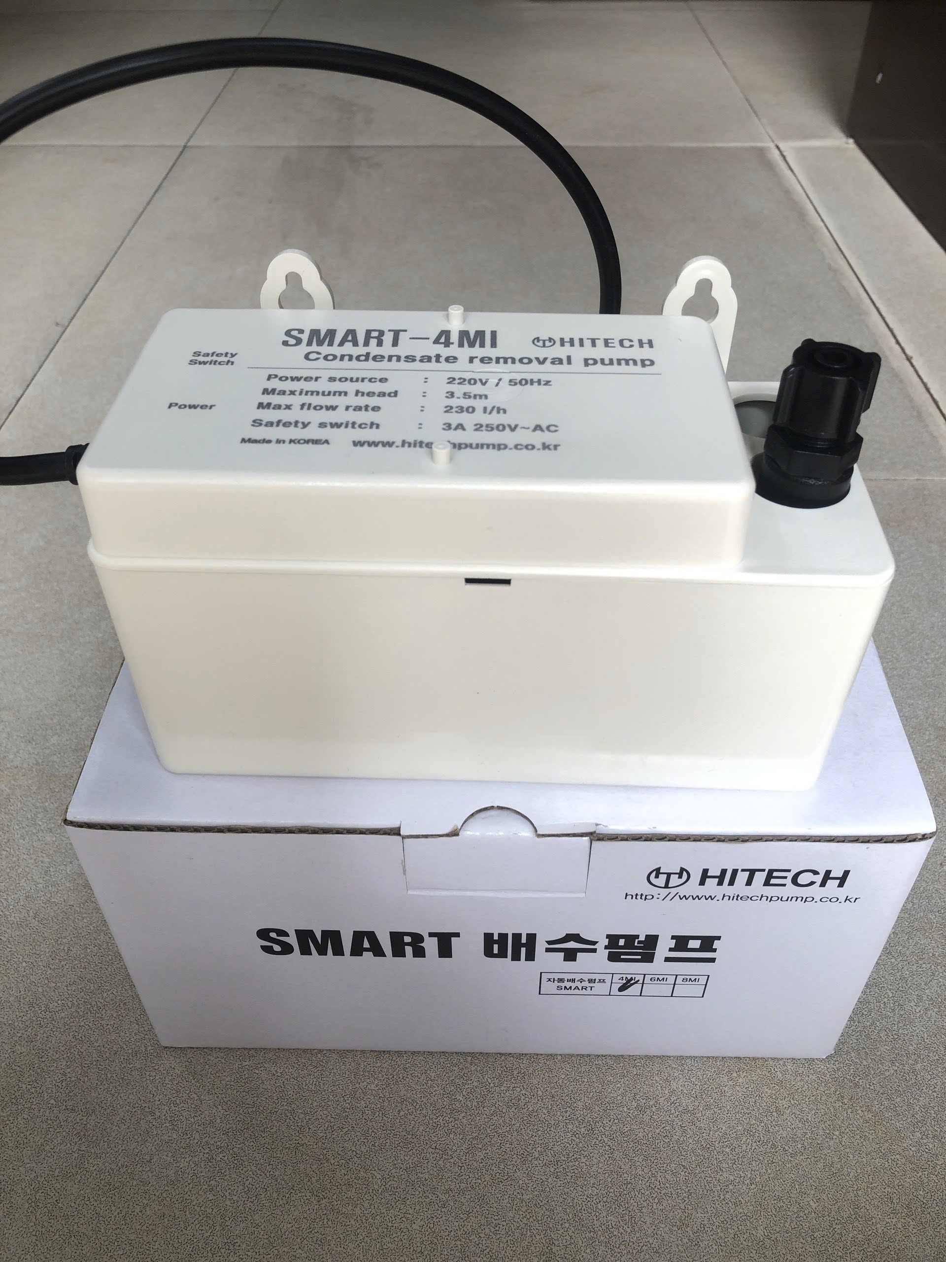 Máy bơm nuóc thải điều hòa Smart 4Mi