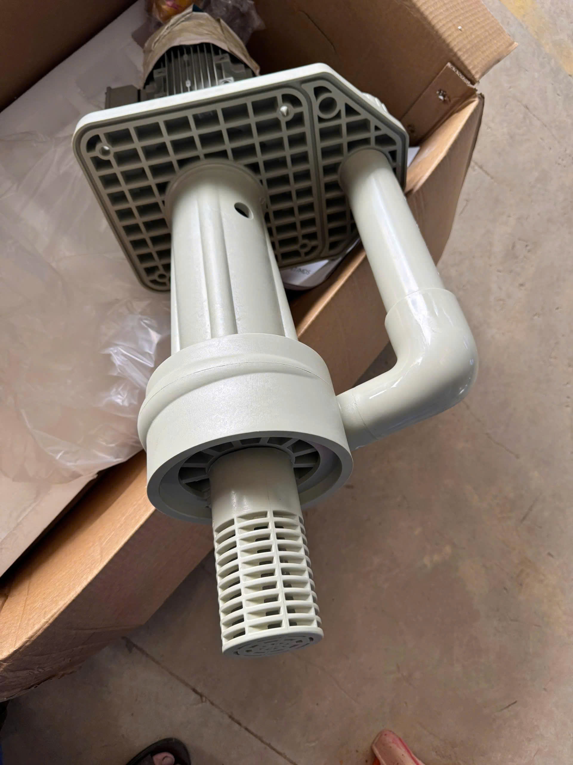 m&aacute;y bơm h&oacute;a chất trục đứng nh&uacute;ng ch&igrave;m meibao