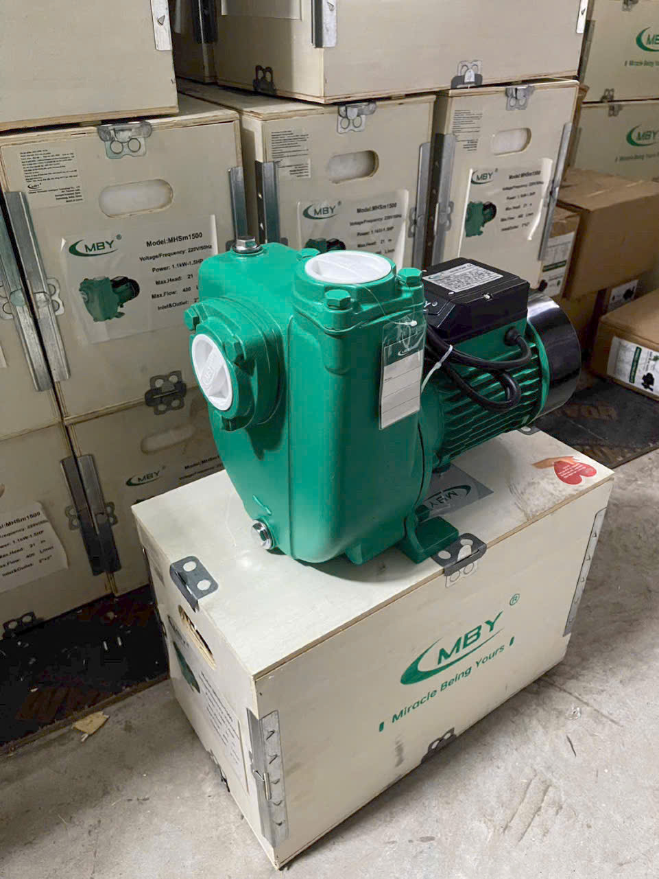 địa chỉ bán máy bơm nước tụ mồi MBY tại Hà Nội HCM