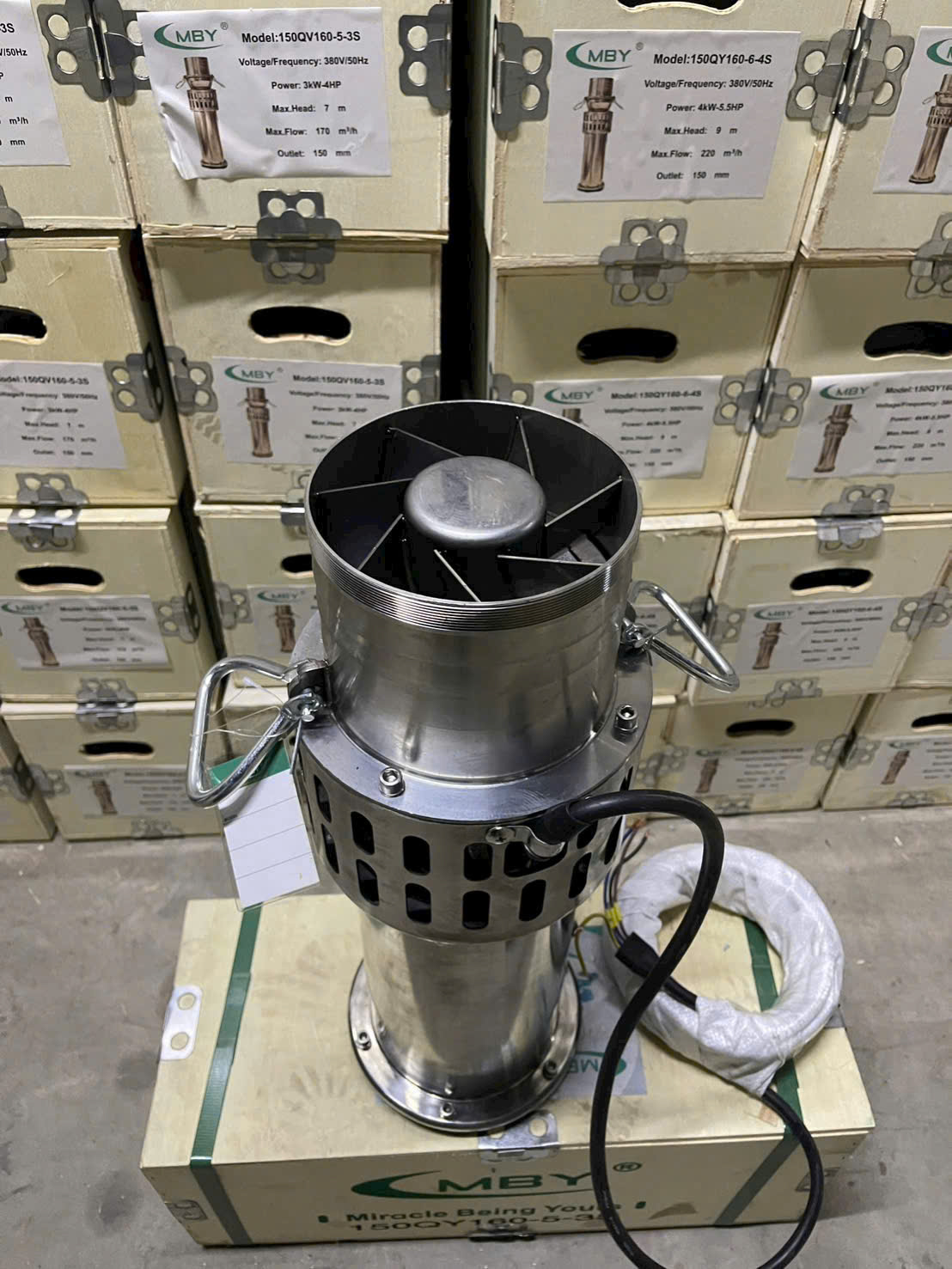 đại lý bán máy bơm thả chìm inox tại Hà Nội HCM