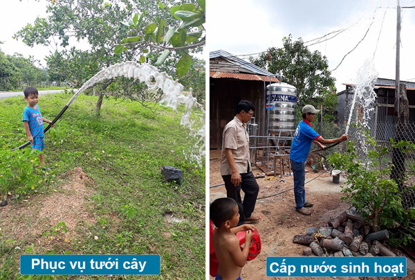 Mua bán máy bơm hỏa tiễn daphovina