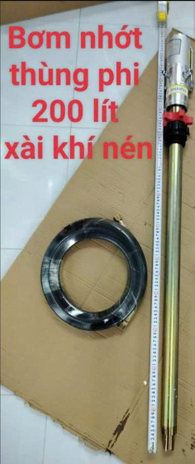 Địa chỉ b&aacute;n bơm d&agrave;u nhớt th&ugrave;ng phi d&ugrave;ng kh&iacute; n&eacute;n