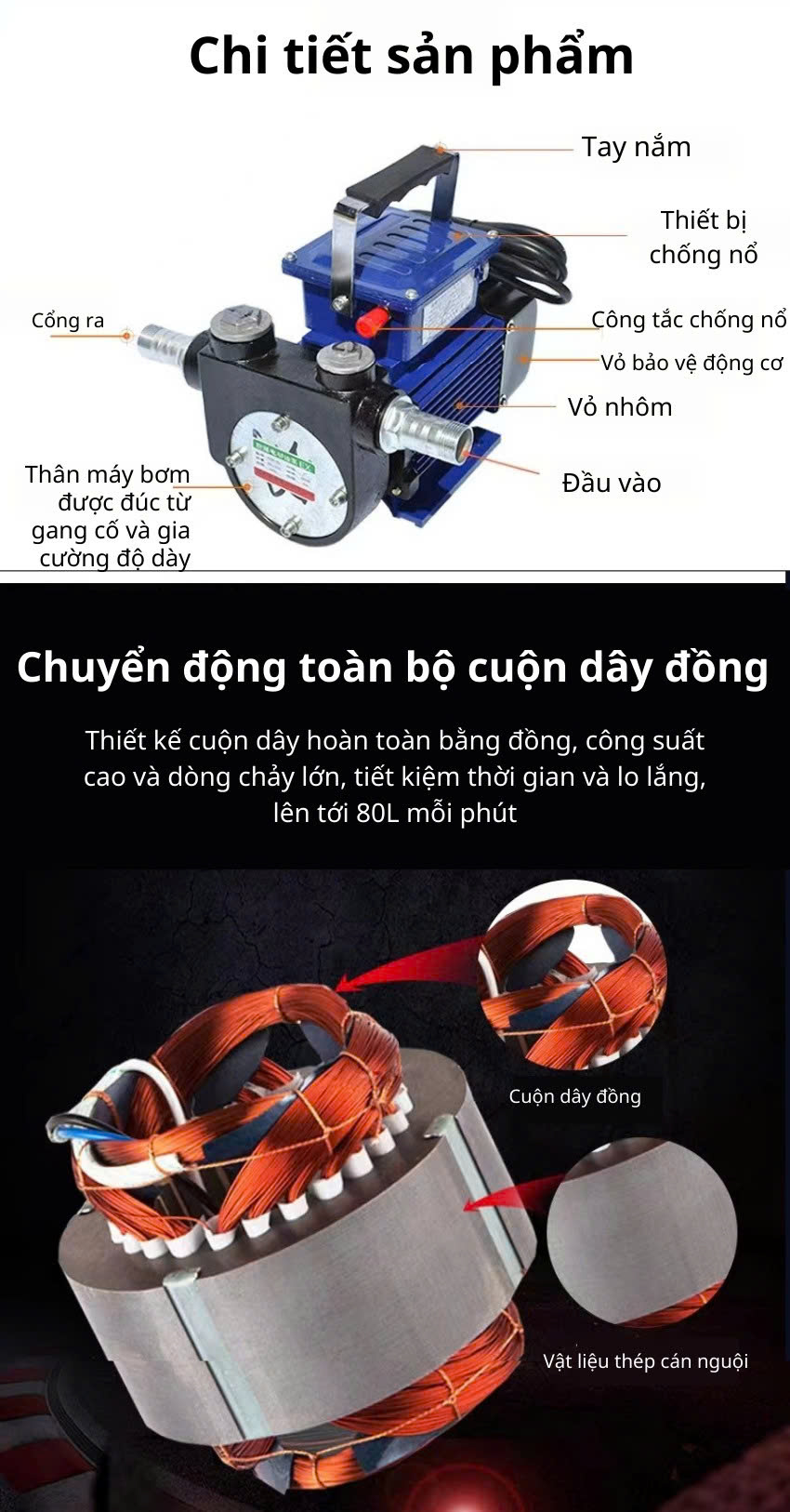 dai ly ban may bom xang dau chong chay tai Hanoi HCM