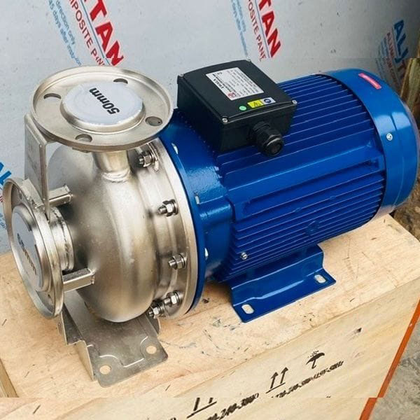 dịa chỉ bán máy bơm ly tâm trục ngang đầu inox Ewala