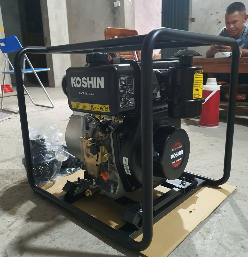 Máy bơm nước chạy dầu diesel Koshin nhật bản