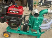 Máy bơm bùn thải công nghiệp chạy xăng 13HP