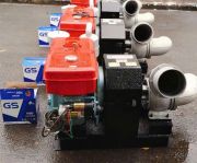Máy bơm nước diesel 35HP để nổ ác quy